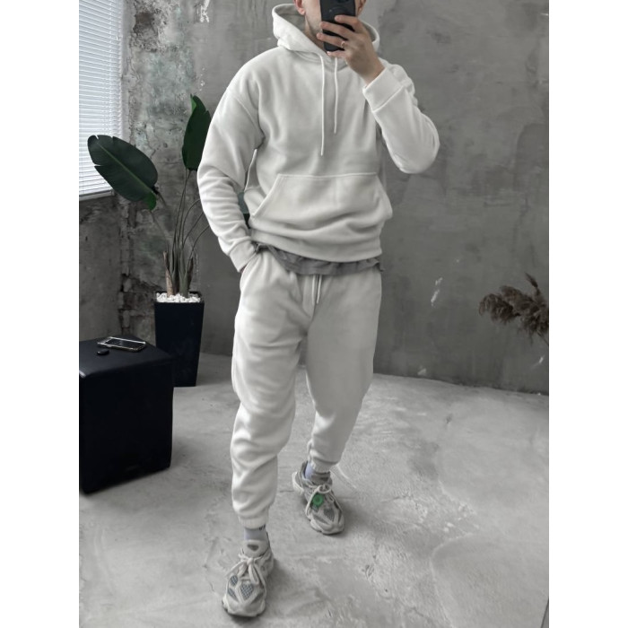 Флісовий oversize костюм