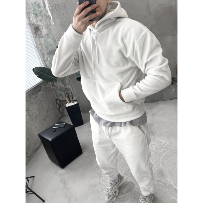 Флісовий oversize костюм
