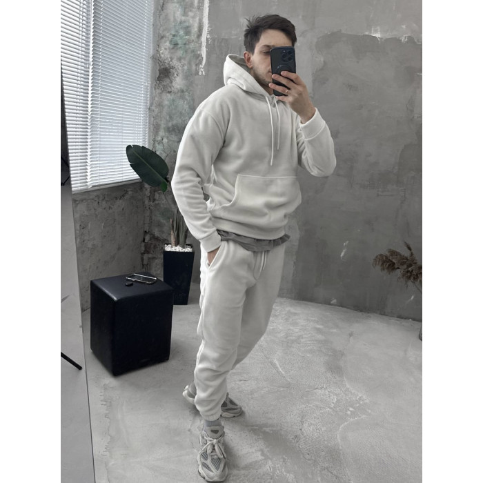 Флісовий oversize костюм