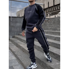 Oversize костюм на флісі з надписом