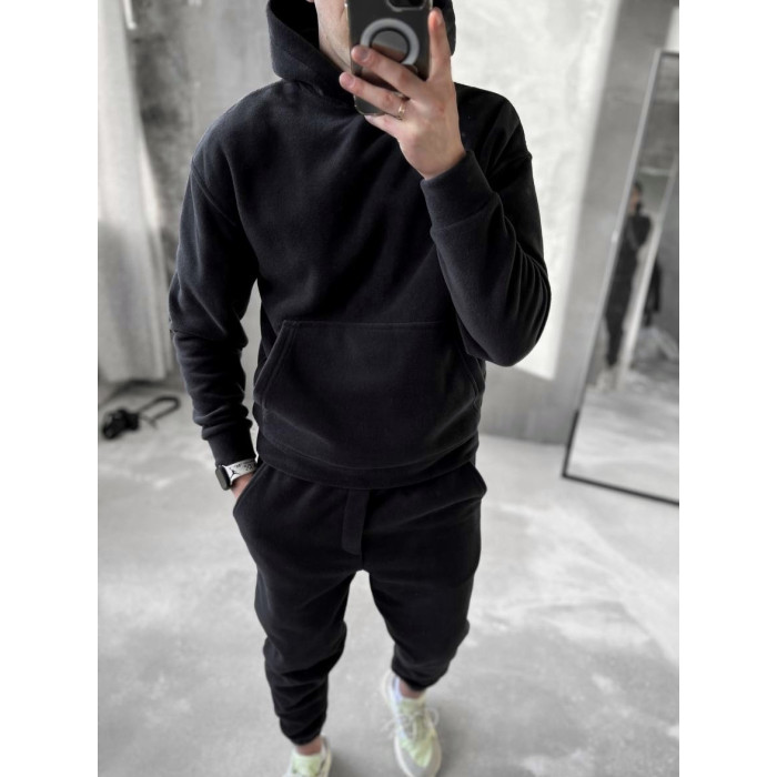 Флісовий oversize костюм