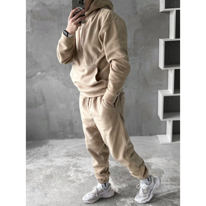 Флісовий oversize костюм