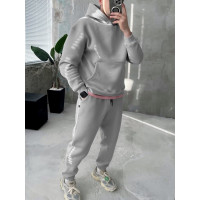 Базовий oversize костюм на флісі