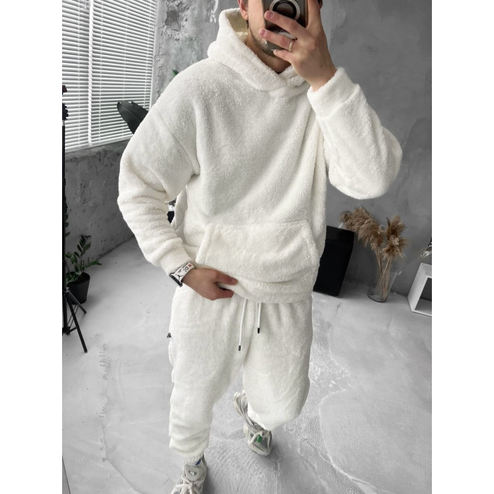 Плюшевий oversize костюм