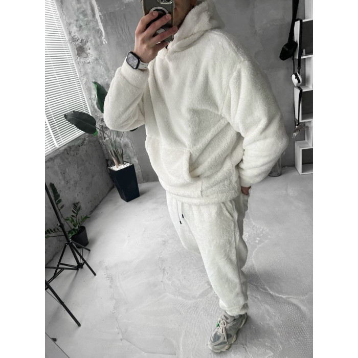 Плюшевий oversize костюм