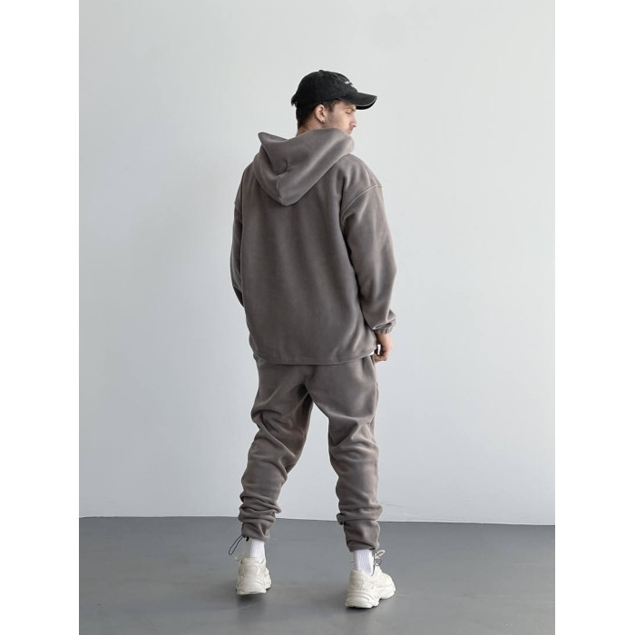 Флісовий oversize костюм