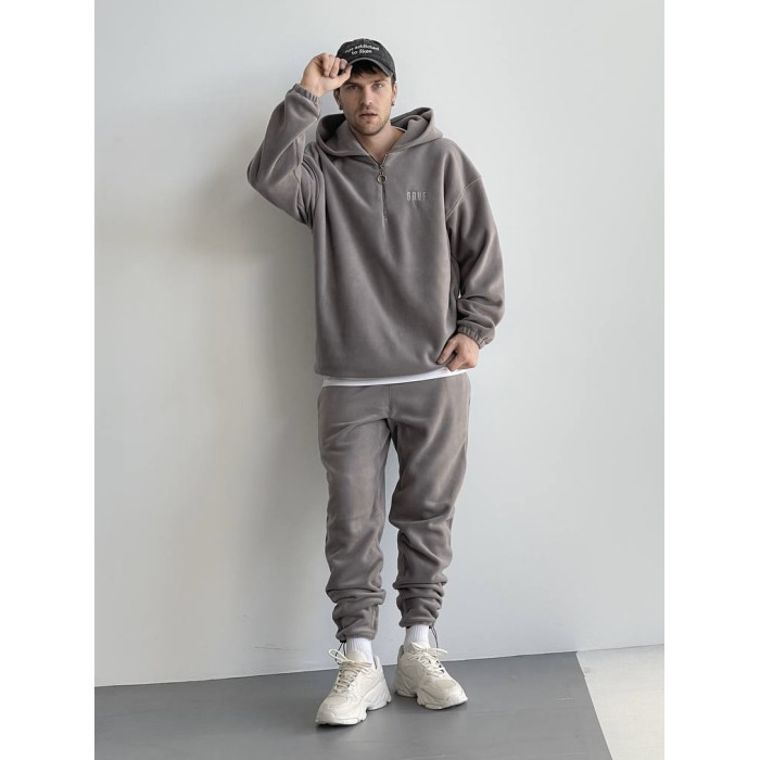 Флісовий oversize костюм