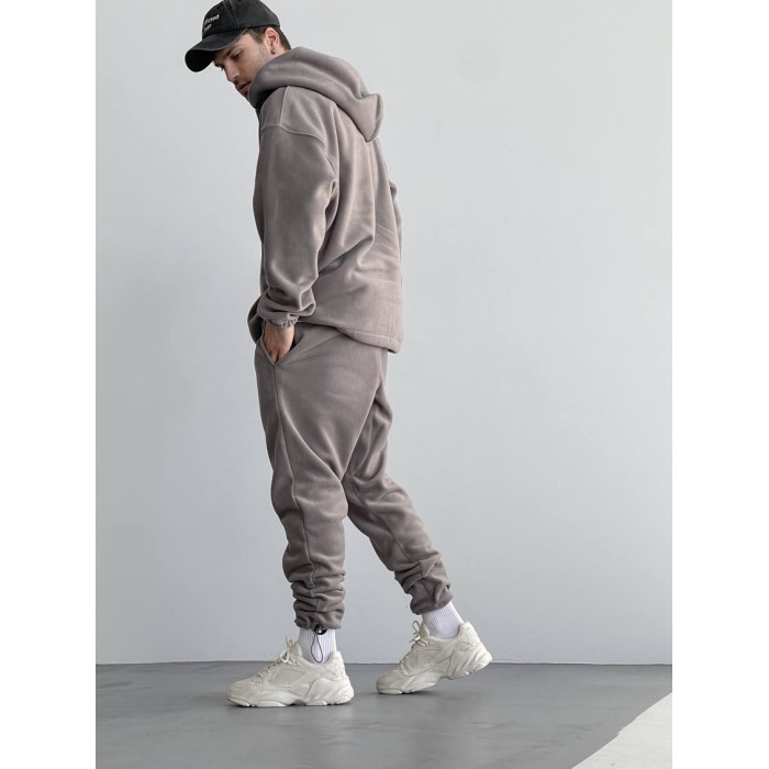 Флісовий oversize костюм