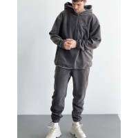 Флісовий oversize костюм