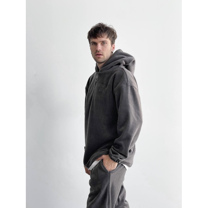 Флісовий oversize костюм