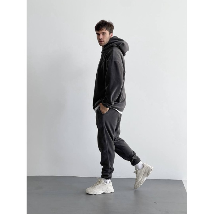 Флісовий oversize костюм