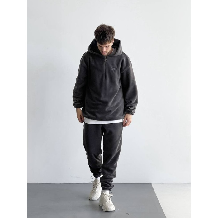 Флісовий oversize костюм