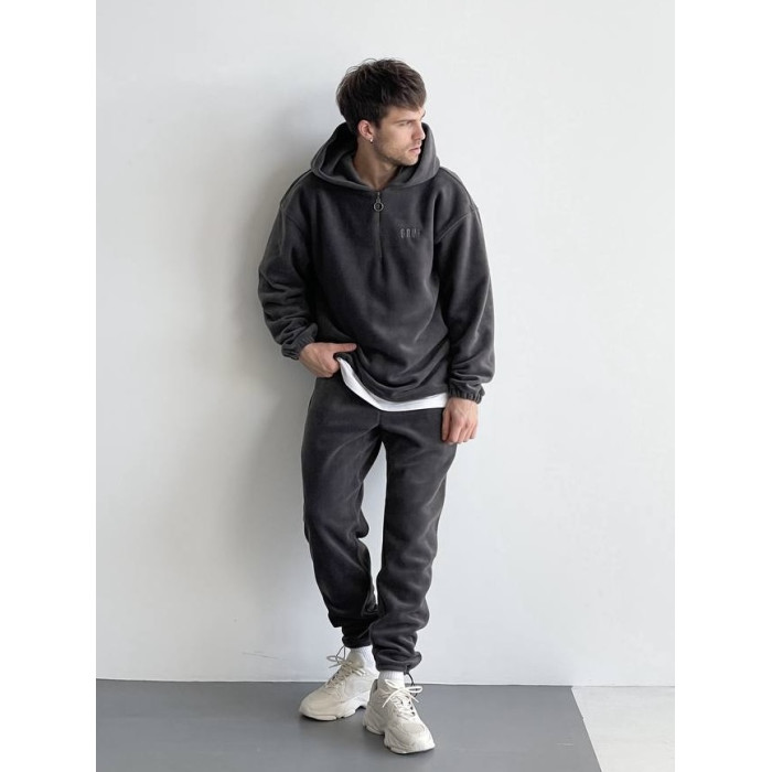 Флісовий oversize костюм