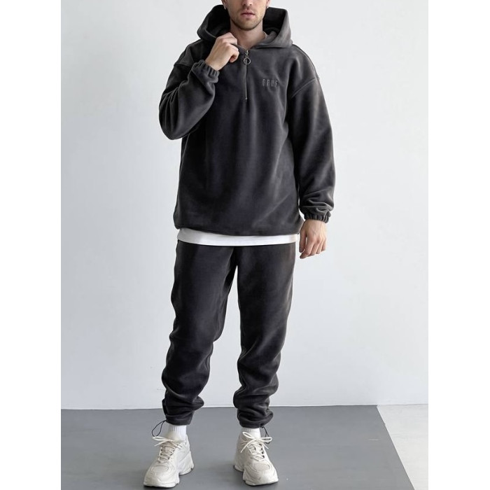Флісовий oversize костюм