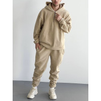 Флісовий oversize костюм