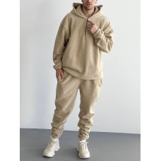 Флісовий oversize костюм