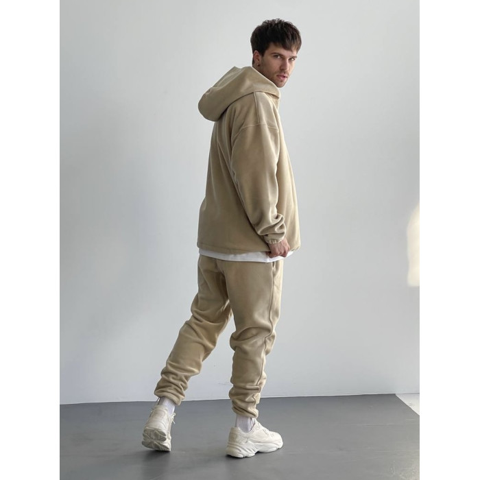 Флісовий oversize костюм