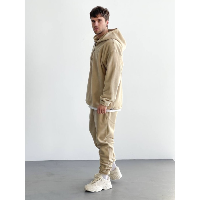 Флісовий oversize костюм