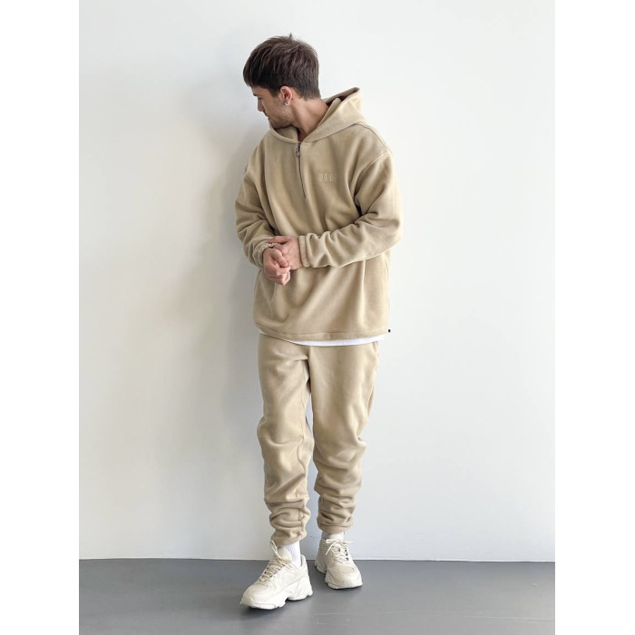 Флісовий oversize костюм