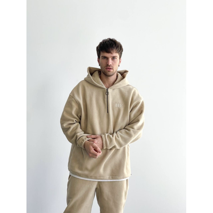 Флісовий oversize костюм