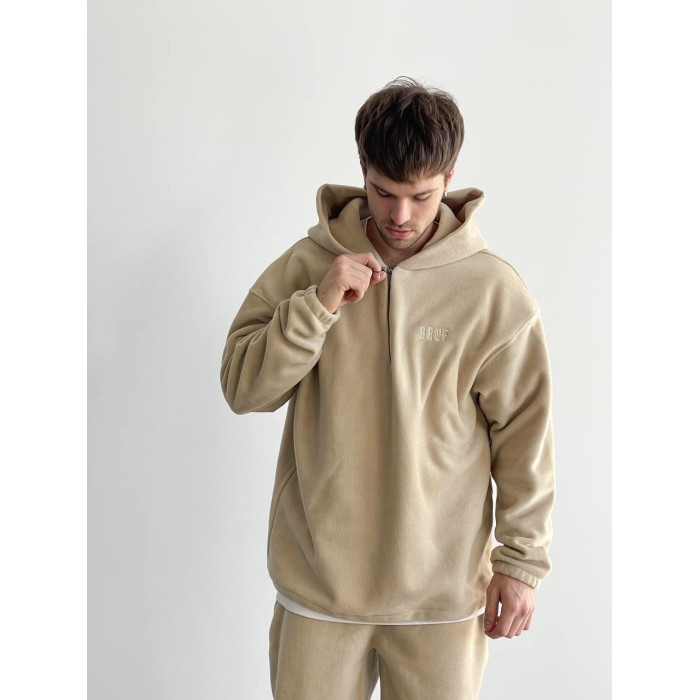 Флісовий oversize костюм