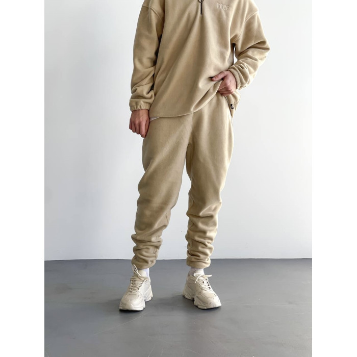 Флісовий oversize костюм