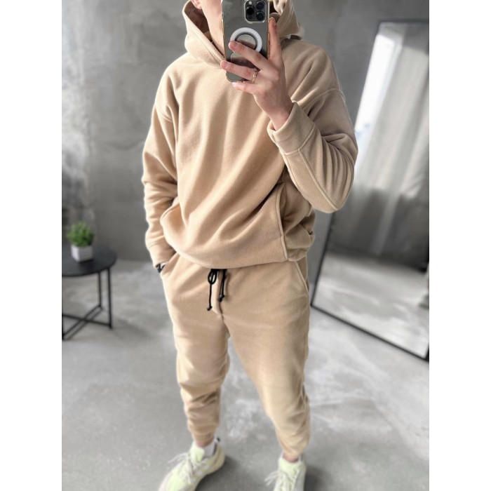 Флісовий oversize костюм
