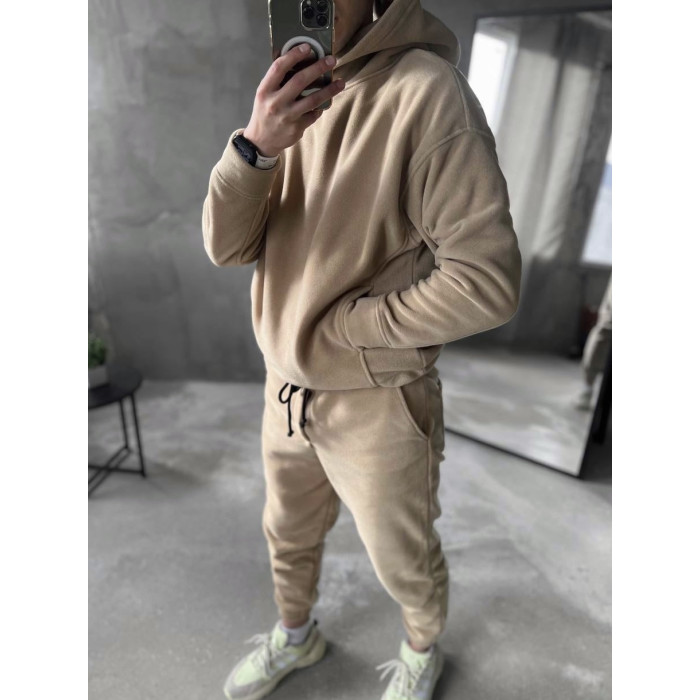 Флісовий oversize костюм