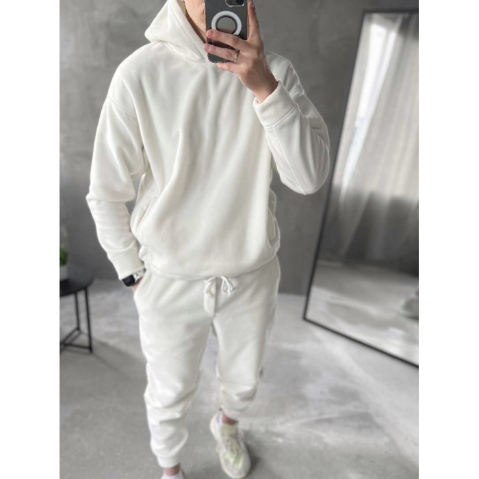 Флісовий oversize костюм