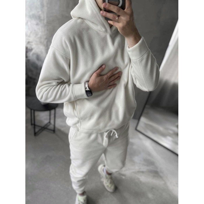 Флісовий oversize костюм