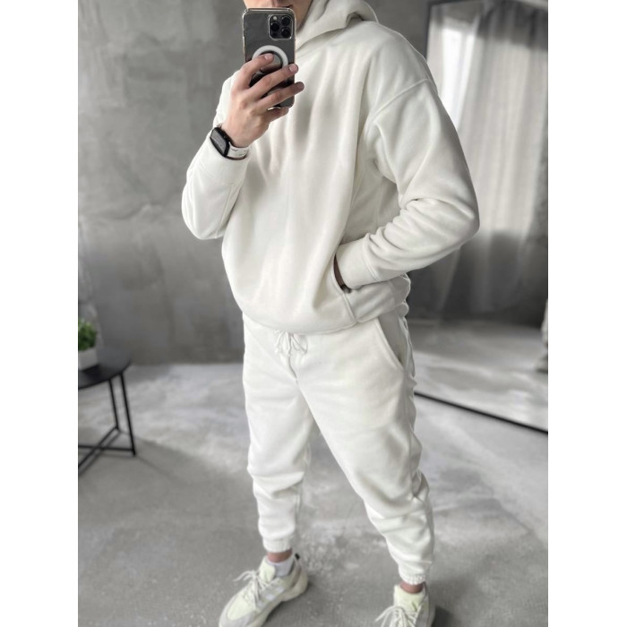 Флісовий oversize костюм