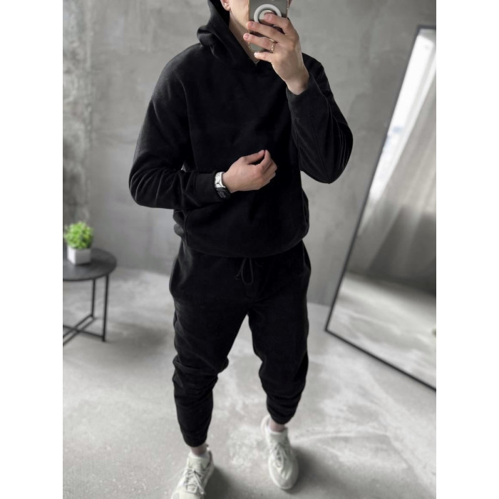 Флісовий oversize костюм
