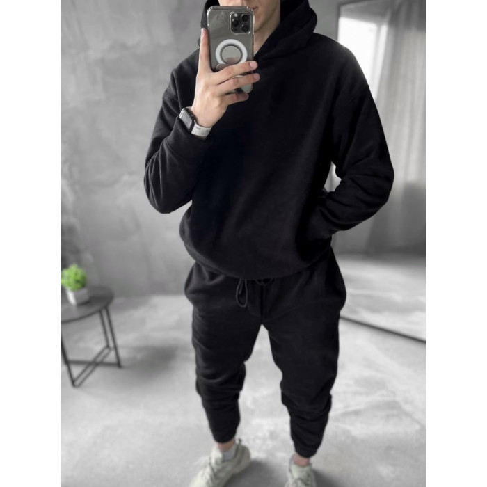 Флісовий oversize костюм