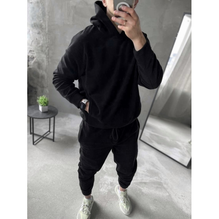 Флісовий oversize костюм