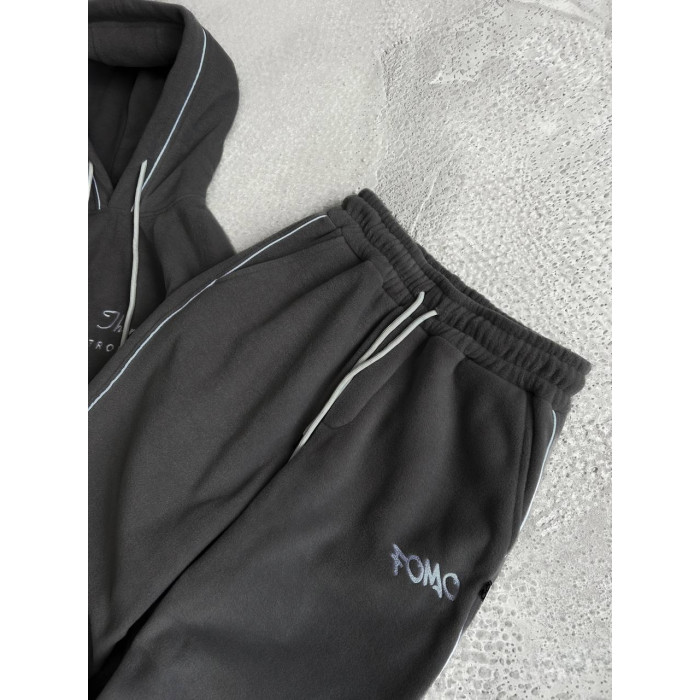 Флісовий oversize костюм