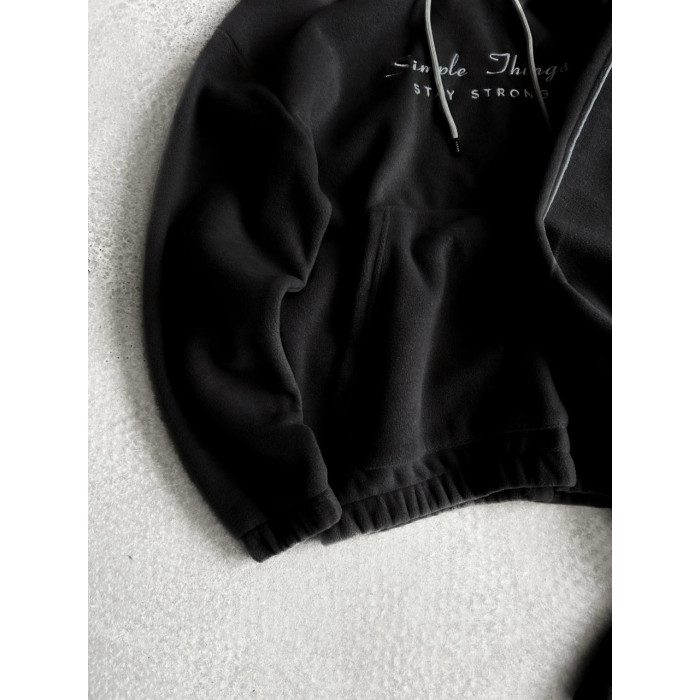 Флісовий oversize костюм