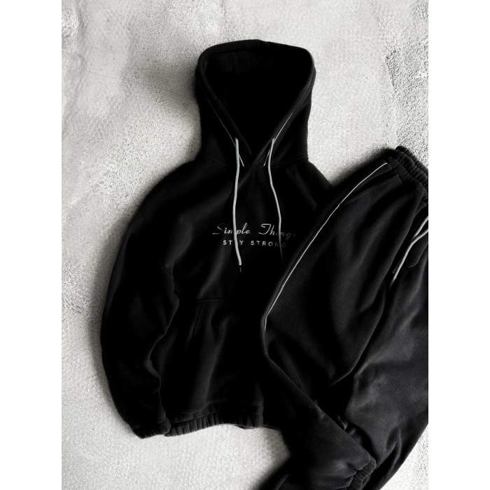 Флісовий oversize костюм