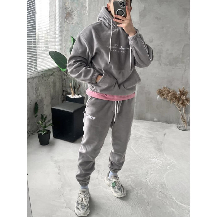 Флісовий oversize костюм