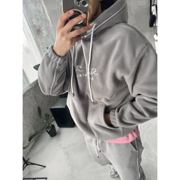 Флісовий oversize костюм