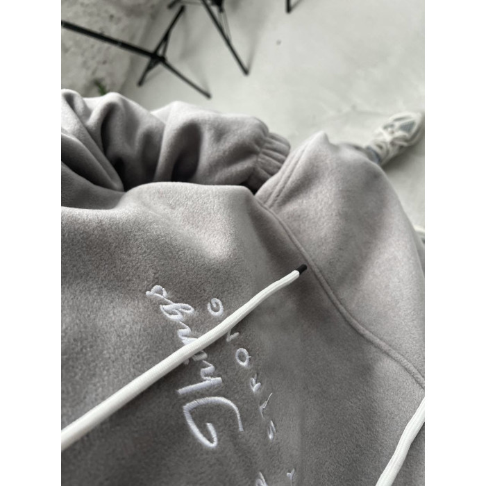 Флісовий oversize костюм