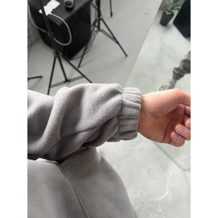 Флісовий oversize костюм