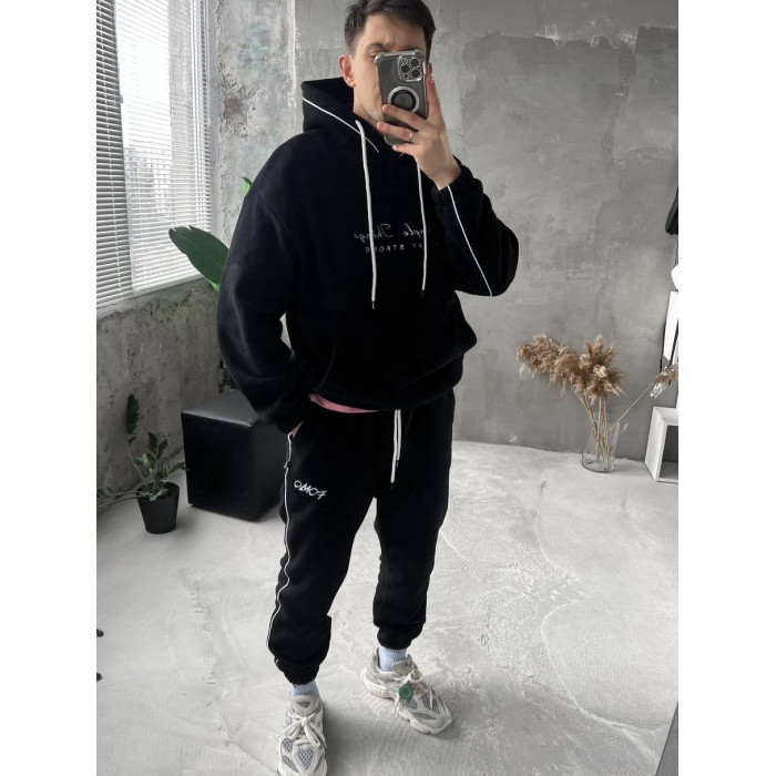 Флісовий oversize костюм