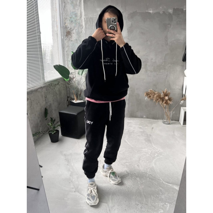 Флісовий oversize костюм