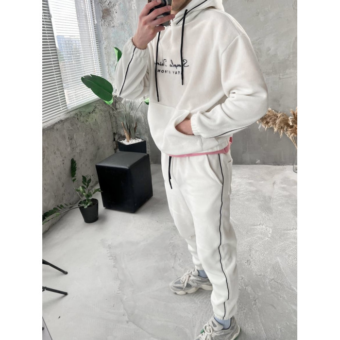 Флісовий oversize костюм