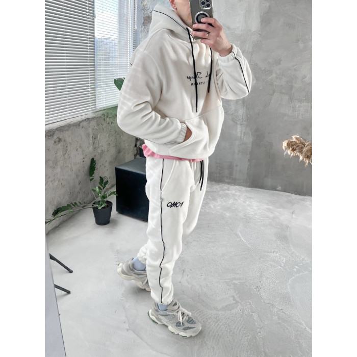 Флісовий oversize костюм