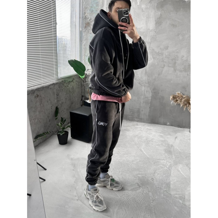 Флісовий oversize костюм