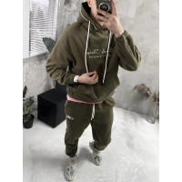 Флісовий oversize костюм