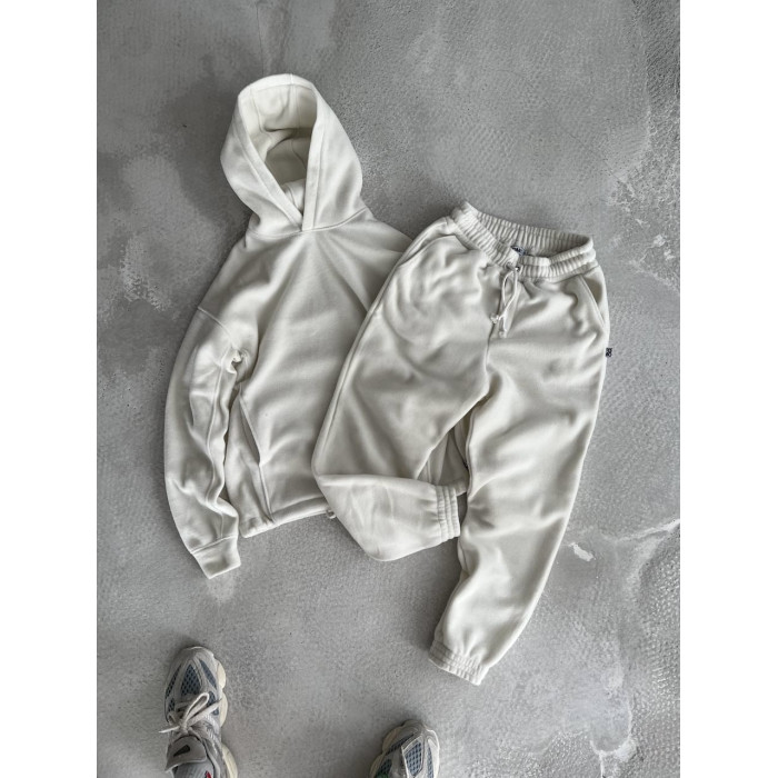 Флісовий oversize костюм