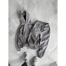 Флісовий oversize костюм