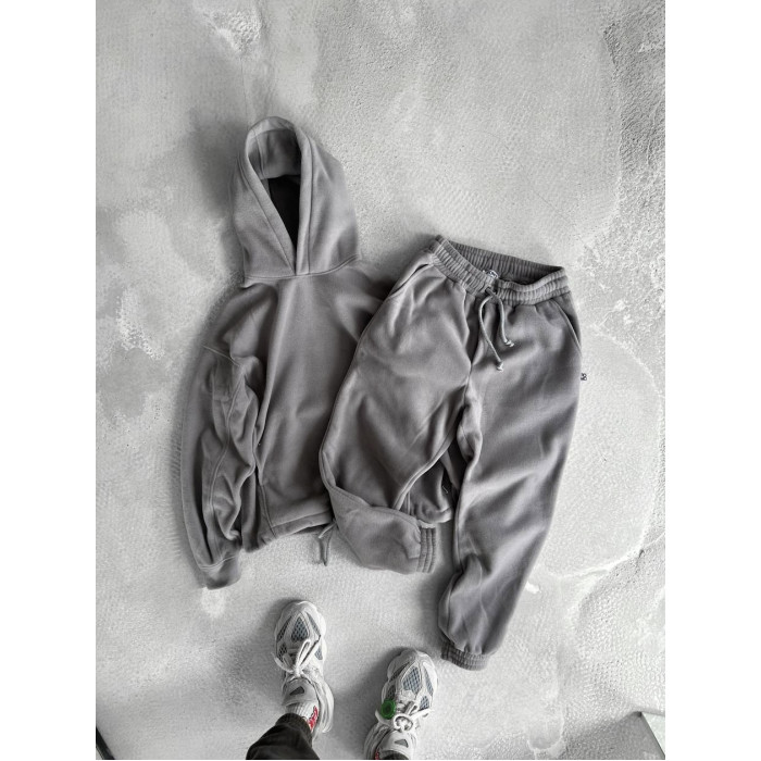 Флісовий oversize костюм